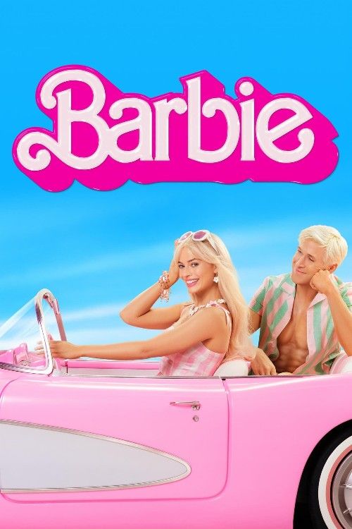 poster of Barbie (2023) ORG Hindi Dubbed Movie