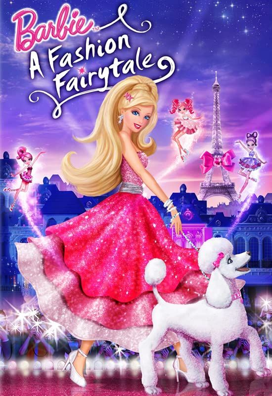 poster of Barbie A Fashion Fairytale (2010) Hindi Dubbed DVDRip