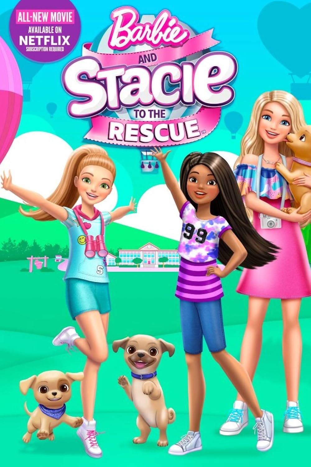 poster of Barbie and Stacie to the Rescue (2024) Hindi ORG Dubbed Movie