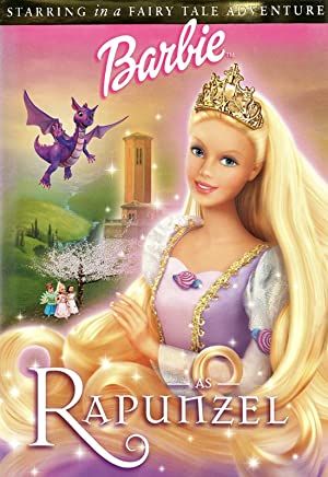 poster of Barbie as Rapunzel (2002) Hindi Dubbed DVDRip