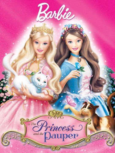 poster of Barbie as The Princess and the Pauper (2004) Hindi Dubbed BRRip