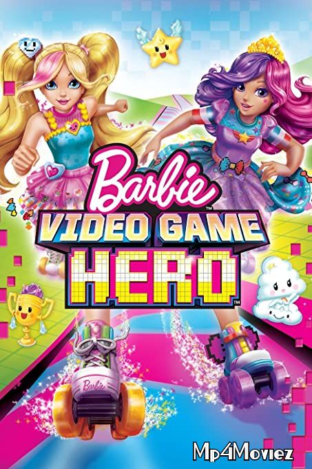 poster of Barbie Video Game Hero 2017 Hindi Dubbed Movie