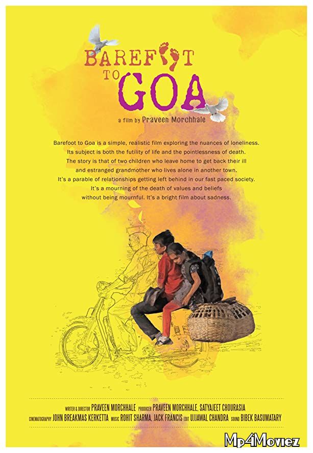 poster of Barefoot to Goa (2015) Hindi HDRip