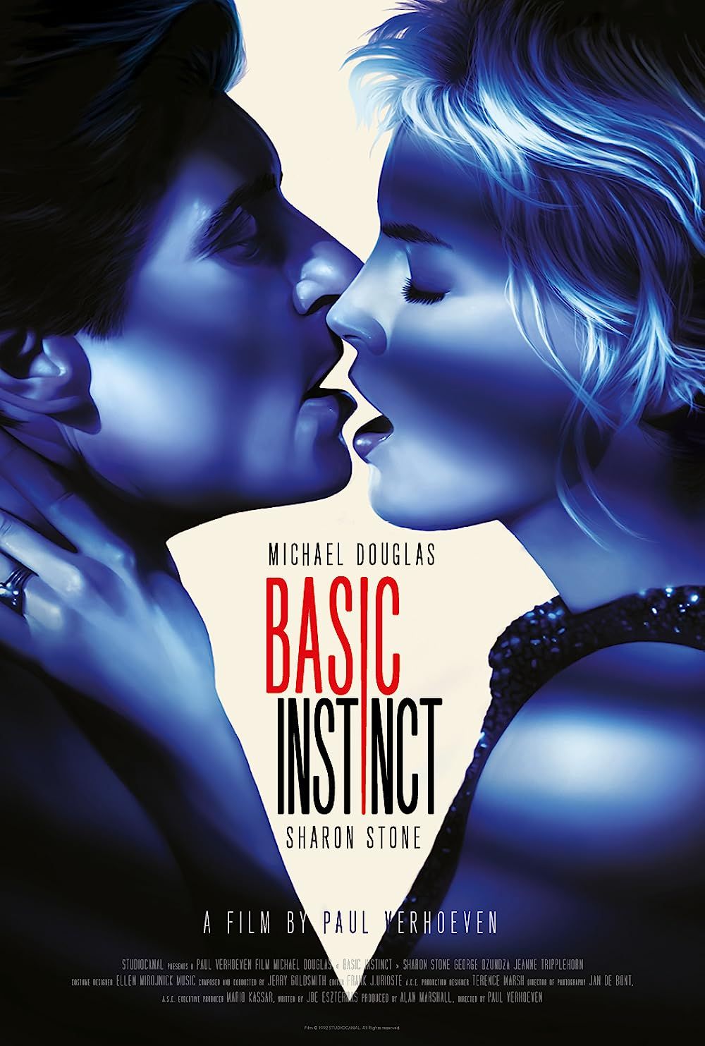 poster of Basic Instinct (1992) Hindi Dubbed BluRay