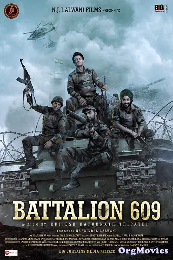 poster of Battalion 609 2019 Hindi Full Movie