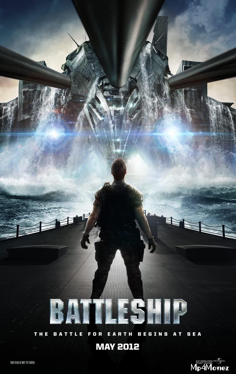 poster of Battleship 2012 ORG Hindi Dubbed Movie