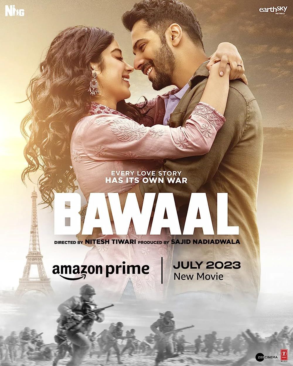 poster of Bawaal (2023) Hindi HDRip