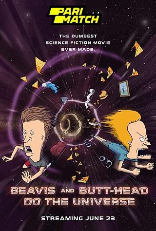 poster of Beavis and Butt-Head Do the Universe (2022) Tamil Dubbed (Unofficial) WEBRip