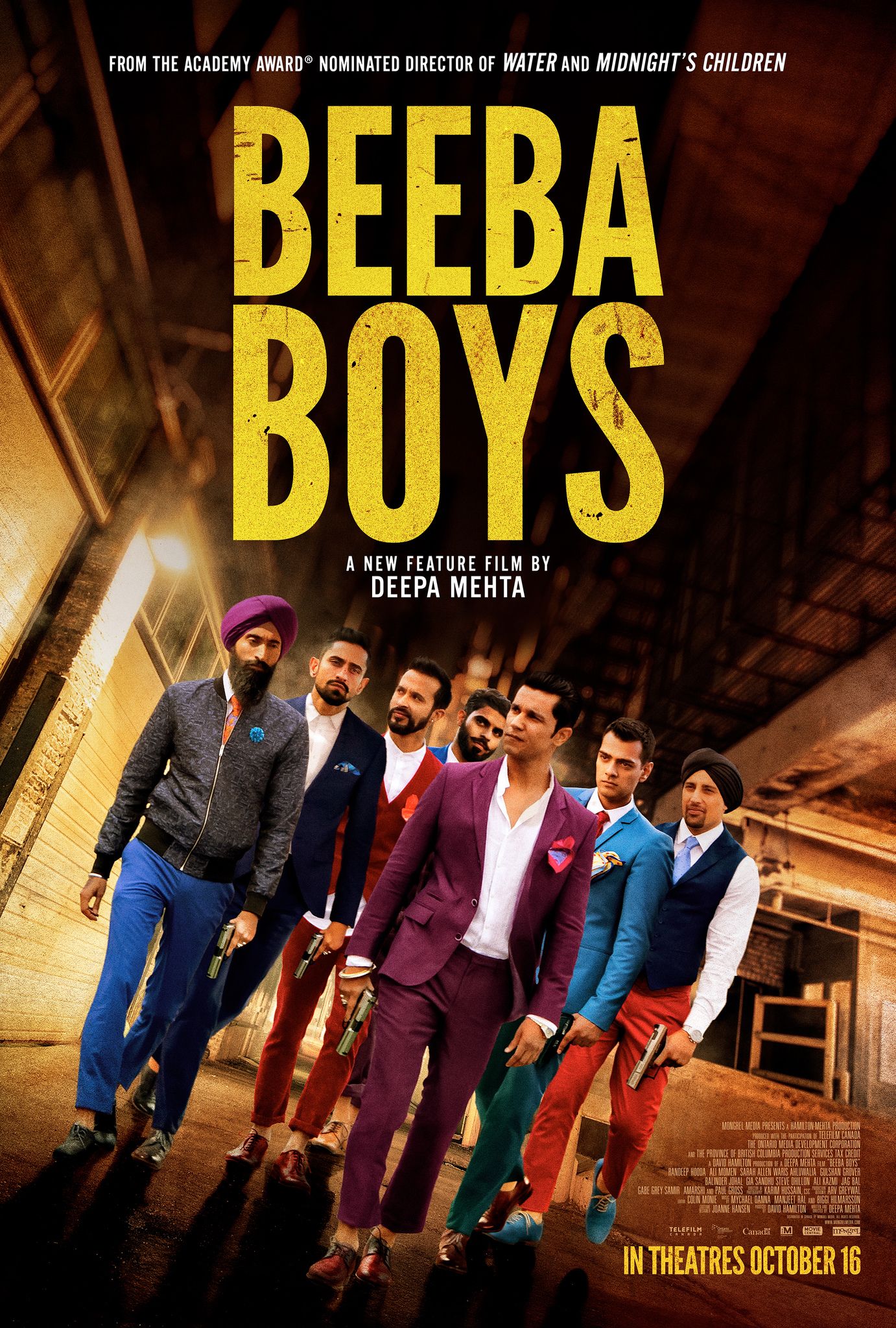 poster of Beeba Boys (2015) Hindi Dubbed BluRay