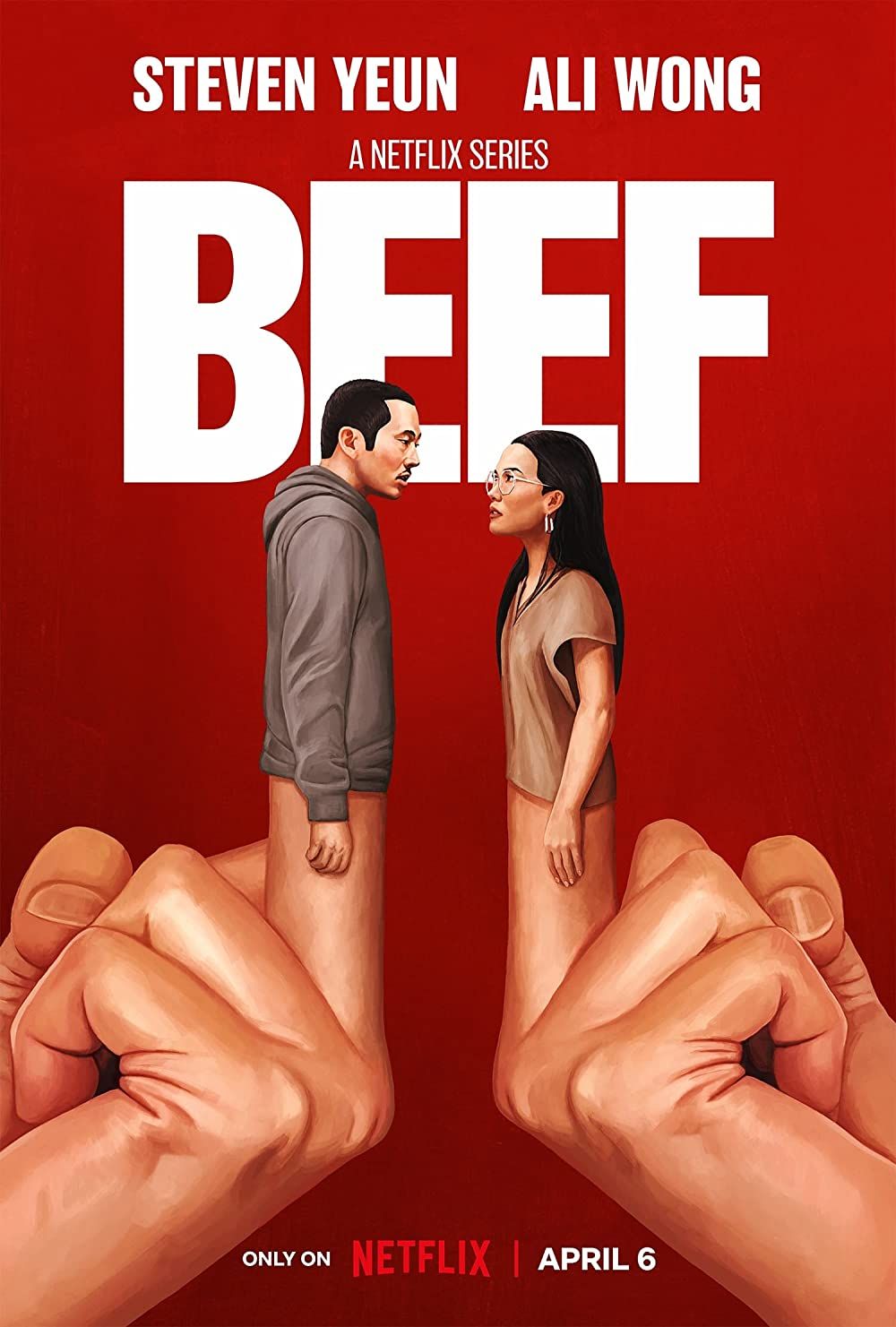 poster of Beef (Season 1) 2023 Hindi Dubbed NF Series HDRip