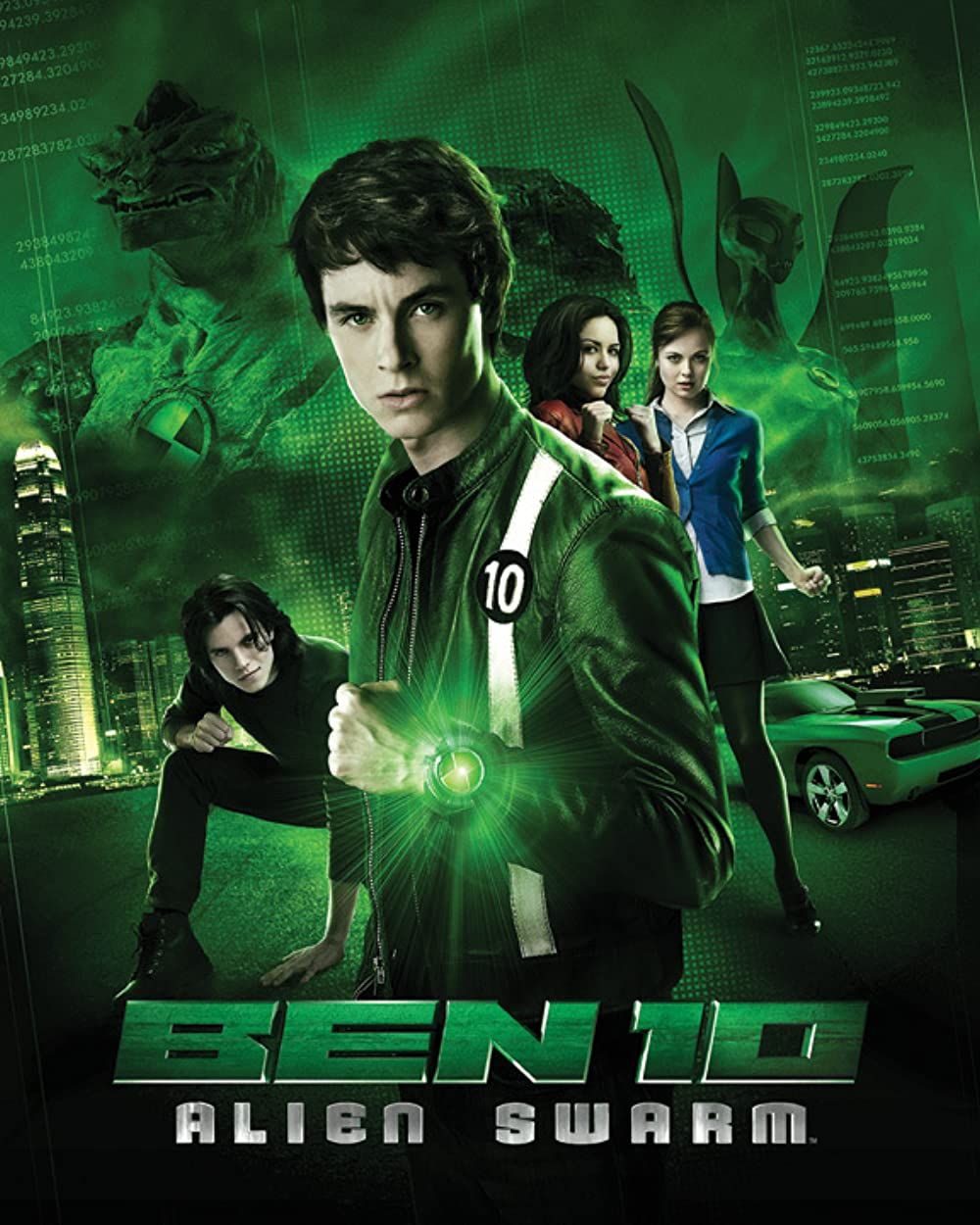 poster of Ben 10 Alien Swarm (2009) Hindi Dubbed BluRay