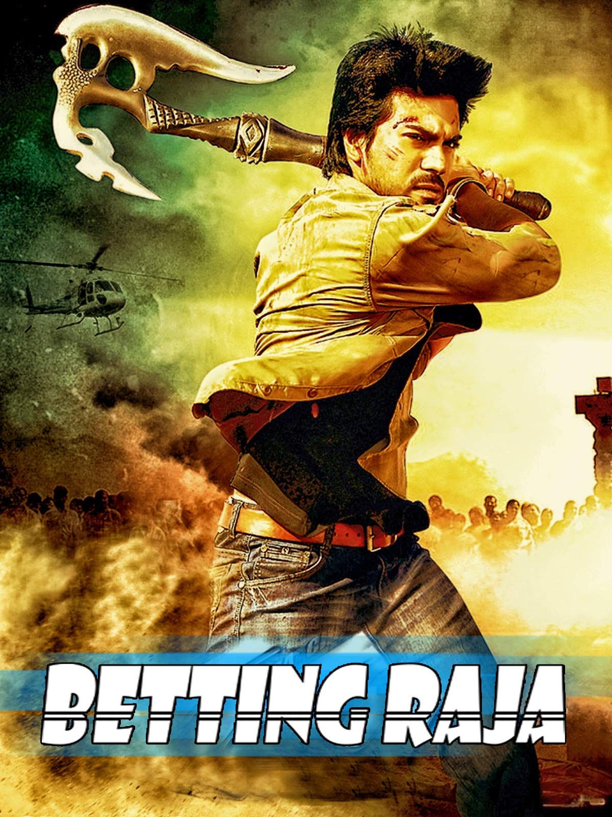 poster of Betting Raja - Rachcha (2012) Hindi Dubbed HDRip