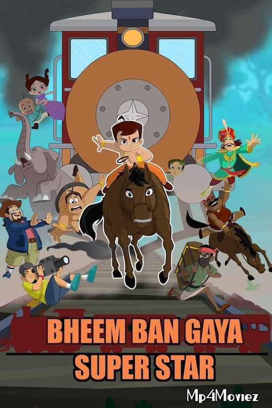 poster of Bheem Ban Gaya Superstar 2020 Hindi Full Movie HDRip