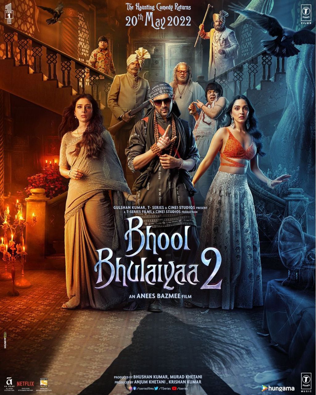 poster of Bhool Bhulaiyaa 2 (2022) Hindi HDRip