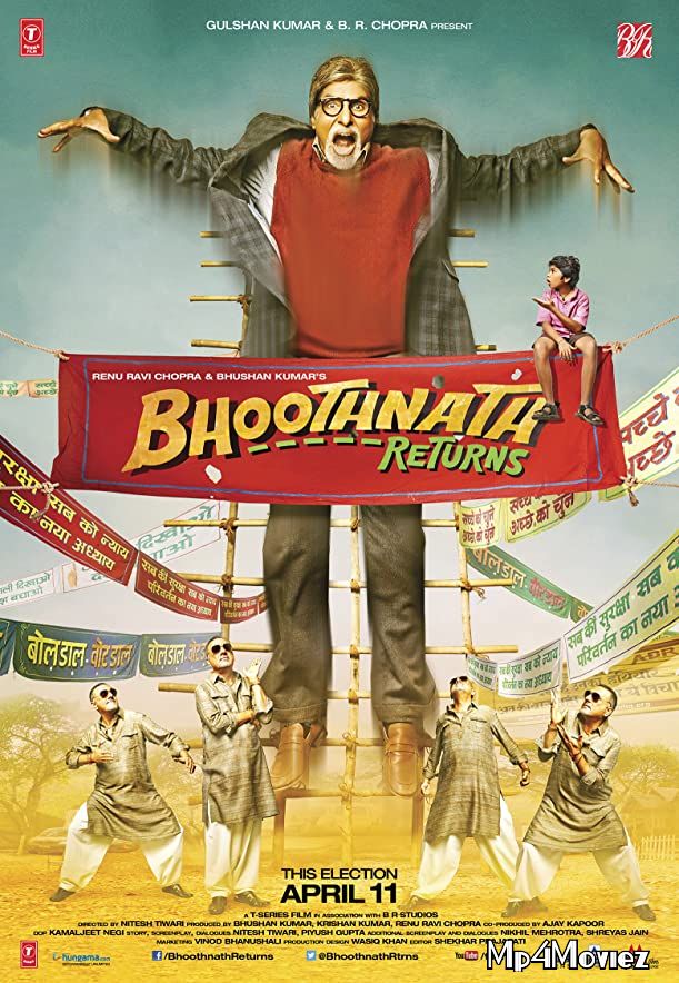 poster of Bhoothnath Returns (2014) Hindi HDRip