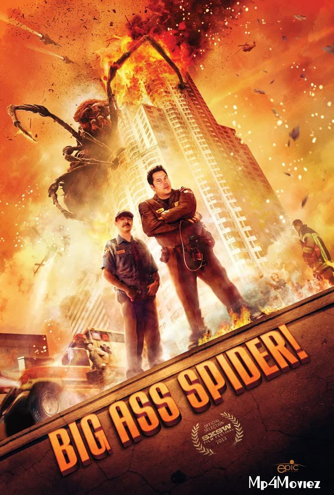 poster of Big Ass Spider 2013 Hindi Dubbed BluRay