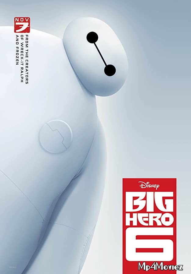 poster of Big Hero 6 (2014) Hindi Dubbed BluRay