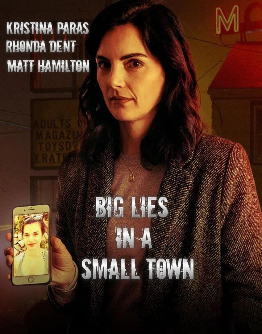 poster of Big Lies in a Small Town 2022 Hindi Dubbed (Unofficial) WEBRip