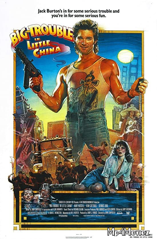 poster of Big Trouble in Little China (1986) Hindi Dubbed Full Movie