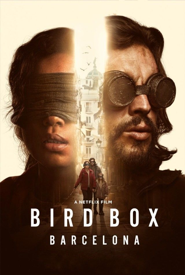 poster of Bird Box Barcelona (2023) Hindi Dubbed NF HDRip