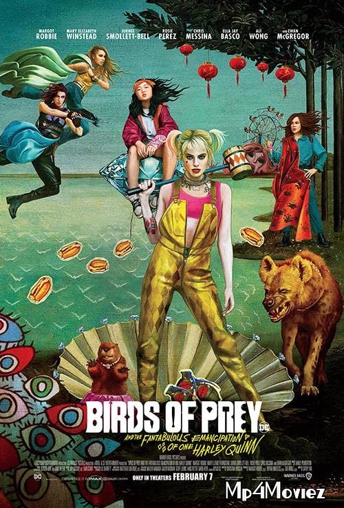 poster of Birds of Prey (2020) Hindi Dubbed BRRip