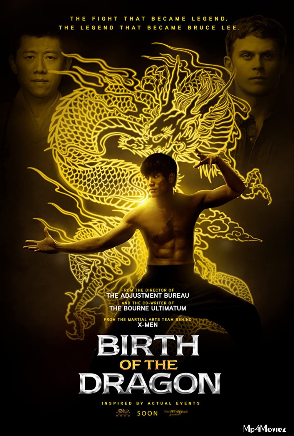 poster of Birth of the Dragon (2016) Hindi ORG Dubbed BluRay