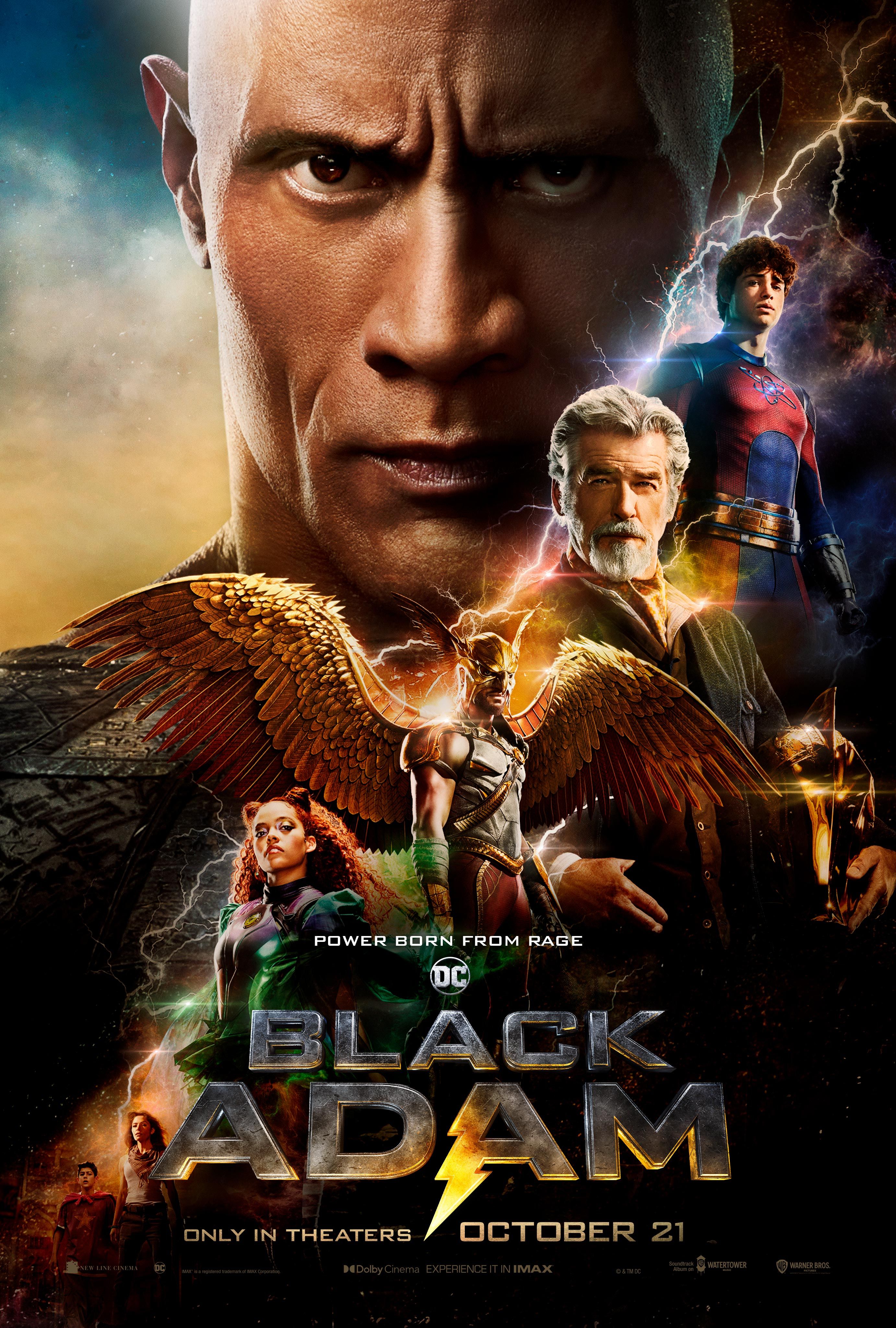 poster of Black Adam (2022) English HC-HDRip