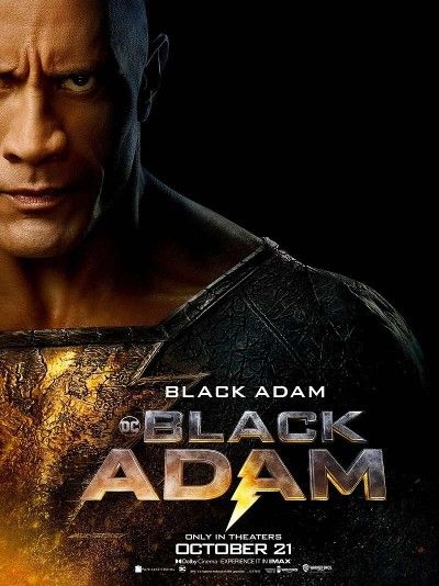 poster of Black Adam (2022) Hindi Dubbed HC-HDRip