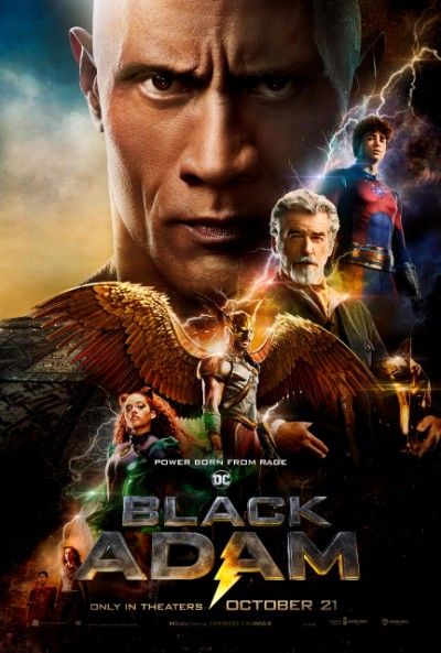 poster of Black Adam (2022) Hindi ORG Dubbed HDRip