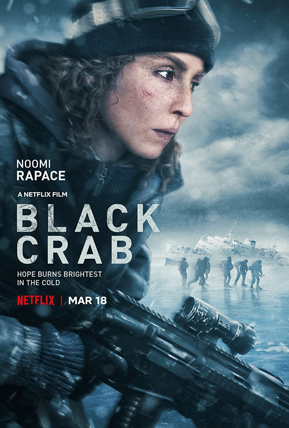 poster of Black Crab (2022) Hindi Dubbed HDRip