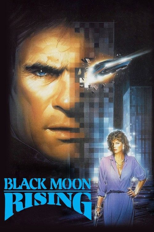 poster of Black Moon Rising (1986) Hindi Dubbed