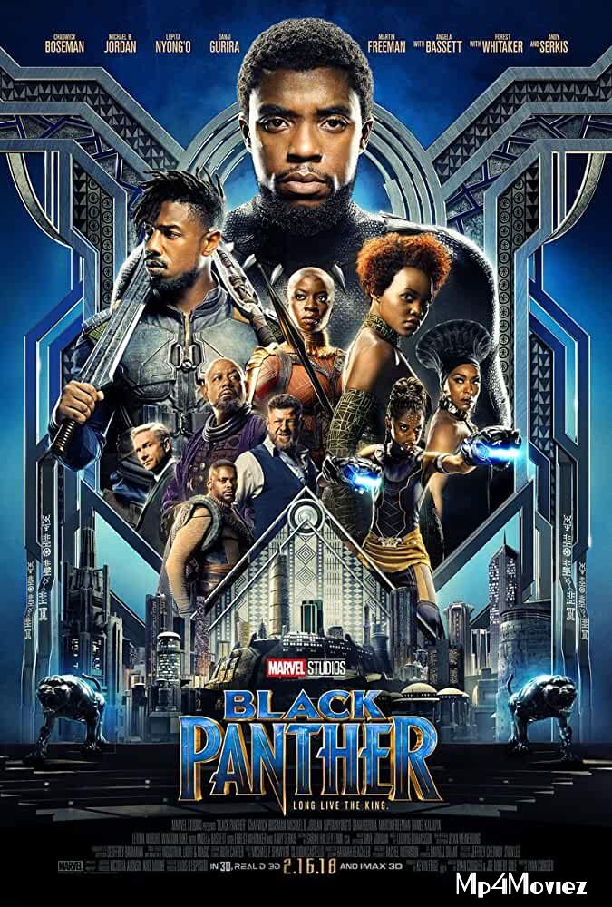 poster of Black Panther 2018 Hindi Dubbed Full Movie