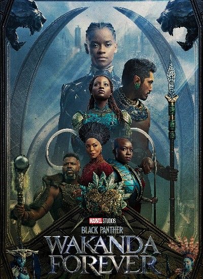 poster of Black Panther: Wakanda Forever (2022) English BluRay