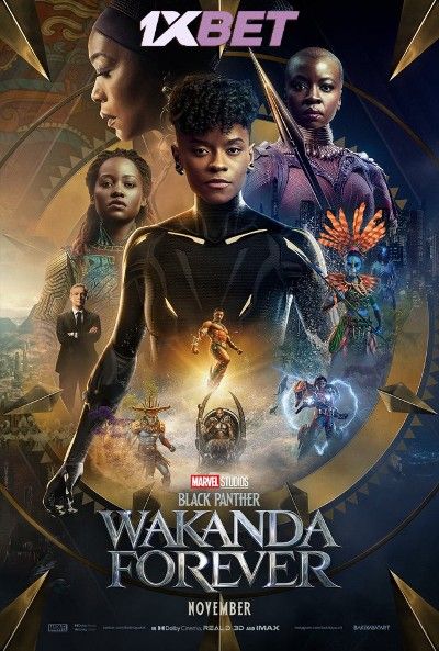 poster of Black Panther: Wakanda Forever (2022) Tamil Dubbed HDCAM