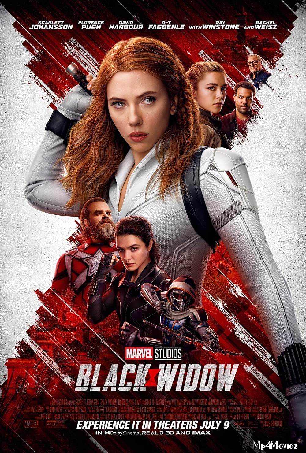 poster of Black Widow (2021) Hindi Dubbed ORG HDRip