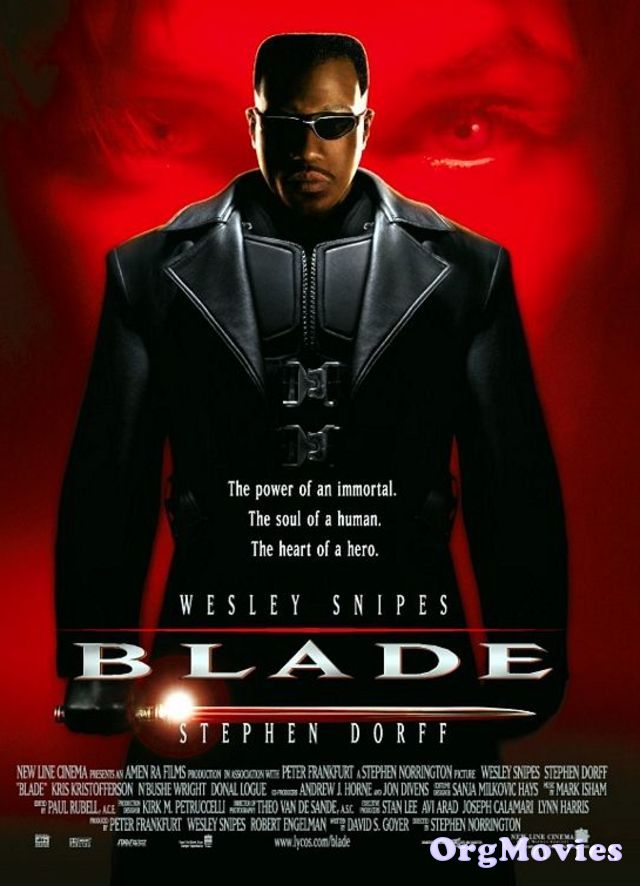 poster of Blade 1998 Hindi Dubbed Full Movie