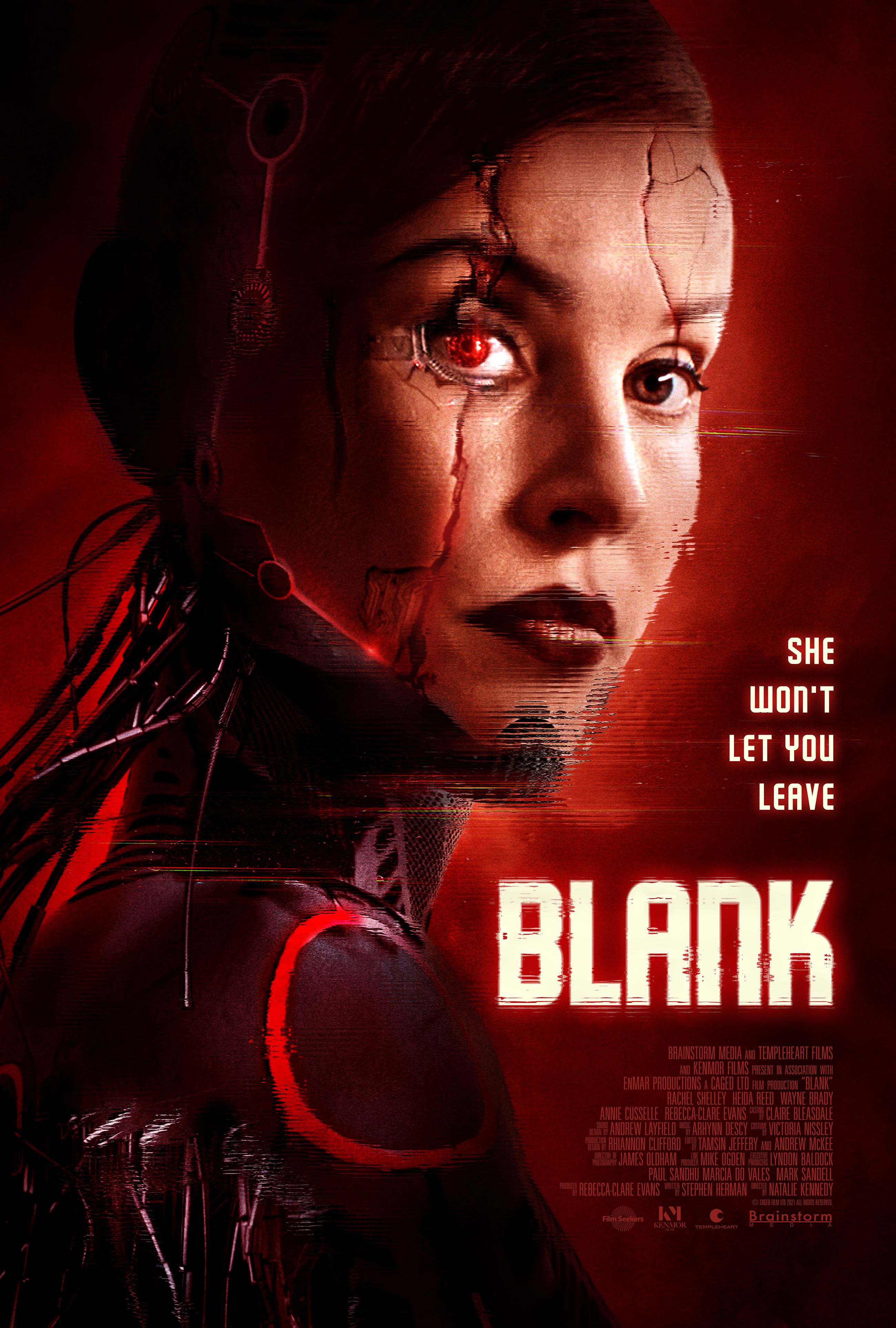 poster of Blank (2022) Hindi Dubbed (Unofficial) WEBRip