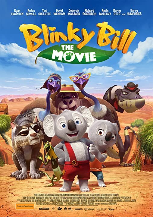 poster of Blinky Bill the Movie (2015) Hindi Dubbed BluRay