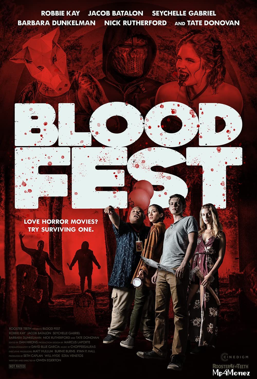 poster of Blood Fest (2018) Hindi Dubbed Movie