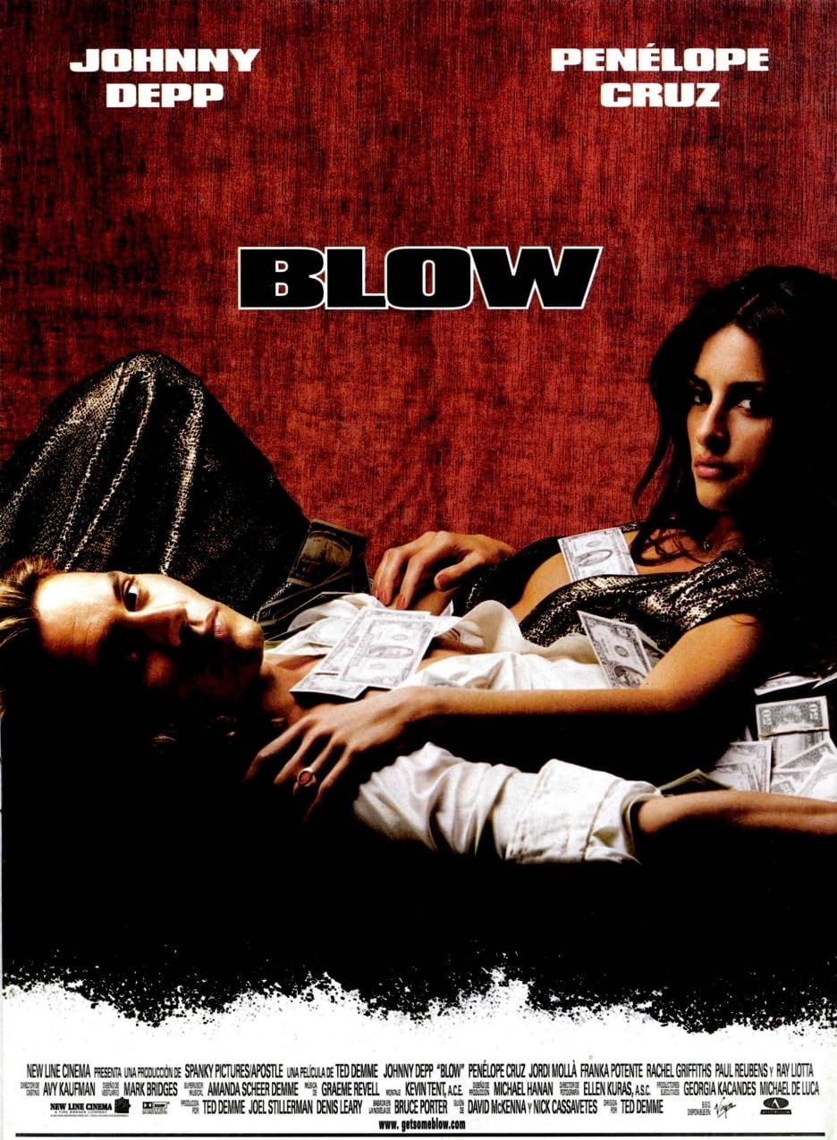 poster of Blow (2001) Hollywood Movie HDRip