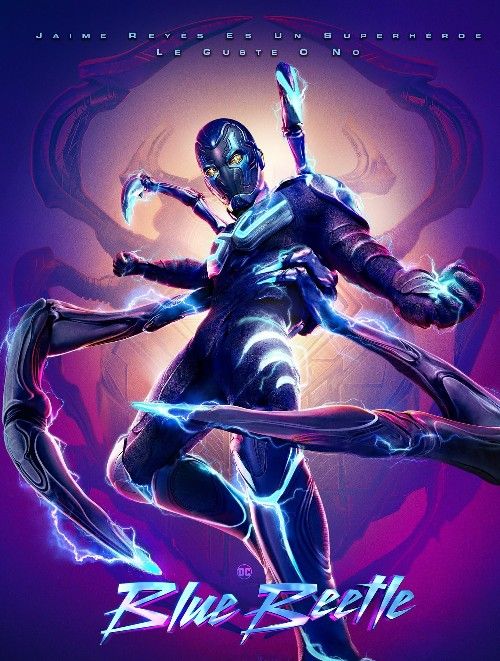 poster of Blue Beetle (2023) Hindi ORG Dubbed