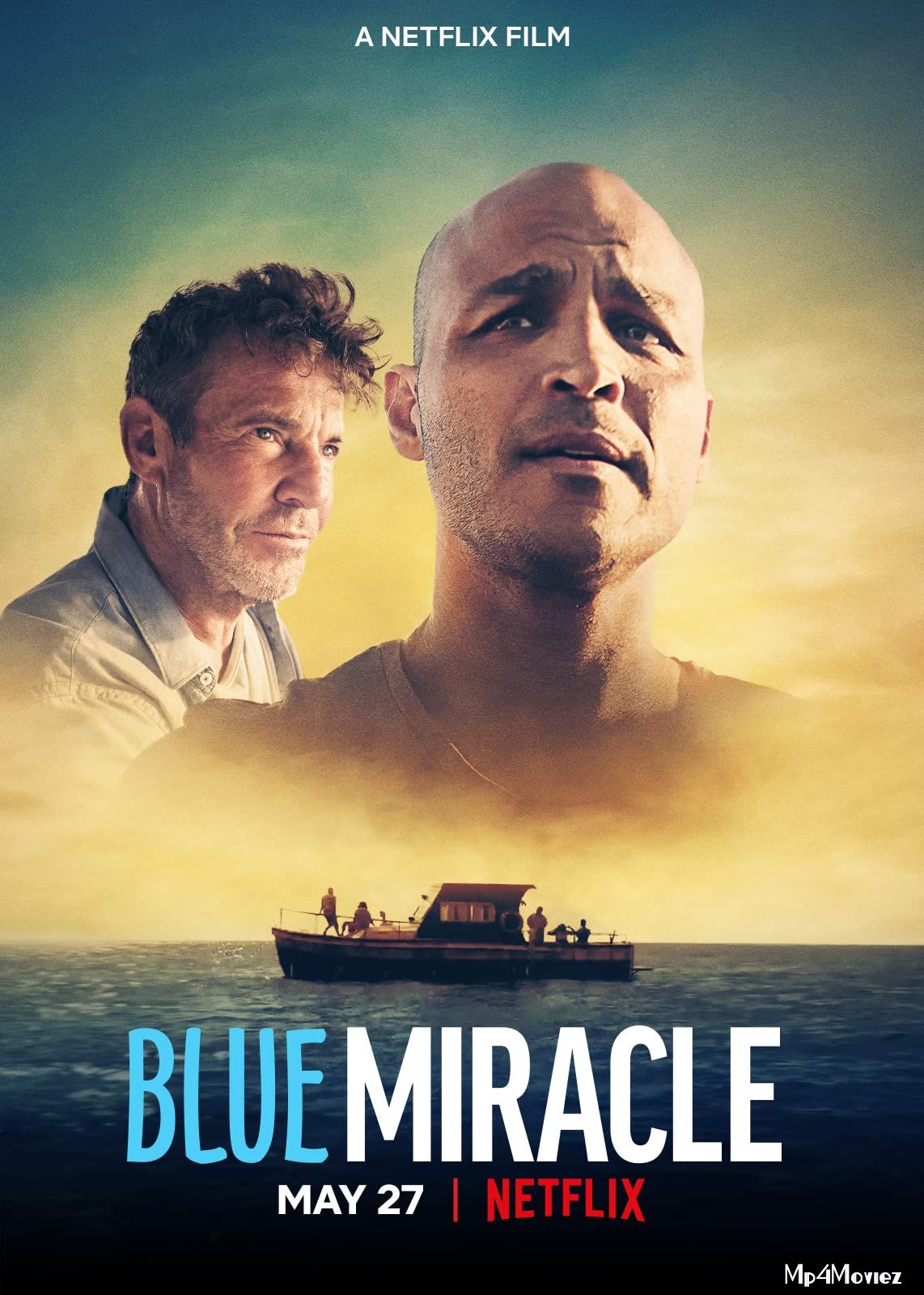 poster of Blue Miracle (2021) Hindi Dubbed ORG HDRip