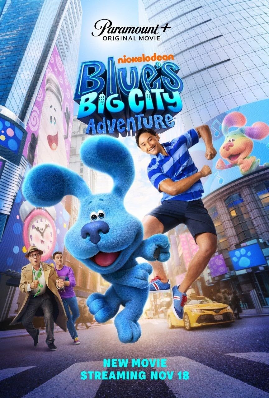 poster of Blues Big City Adventure 2022 Hindi Dubbed (Unofficial) WEBRip