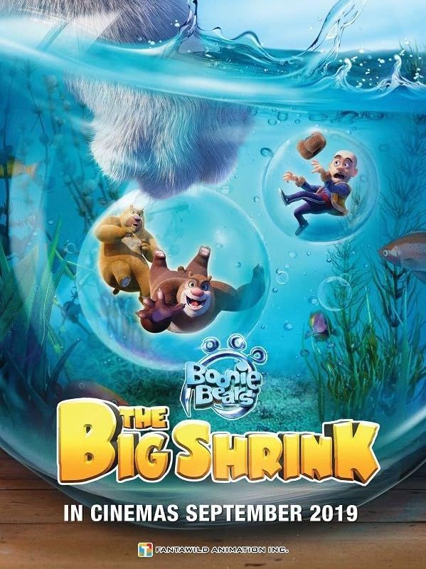 poster of Boonie Bears The Big Shrink (2018) Hindi Dubbed BluRay