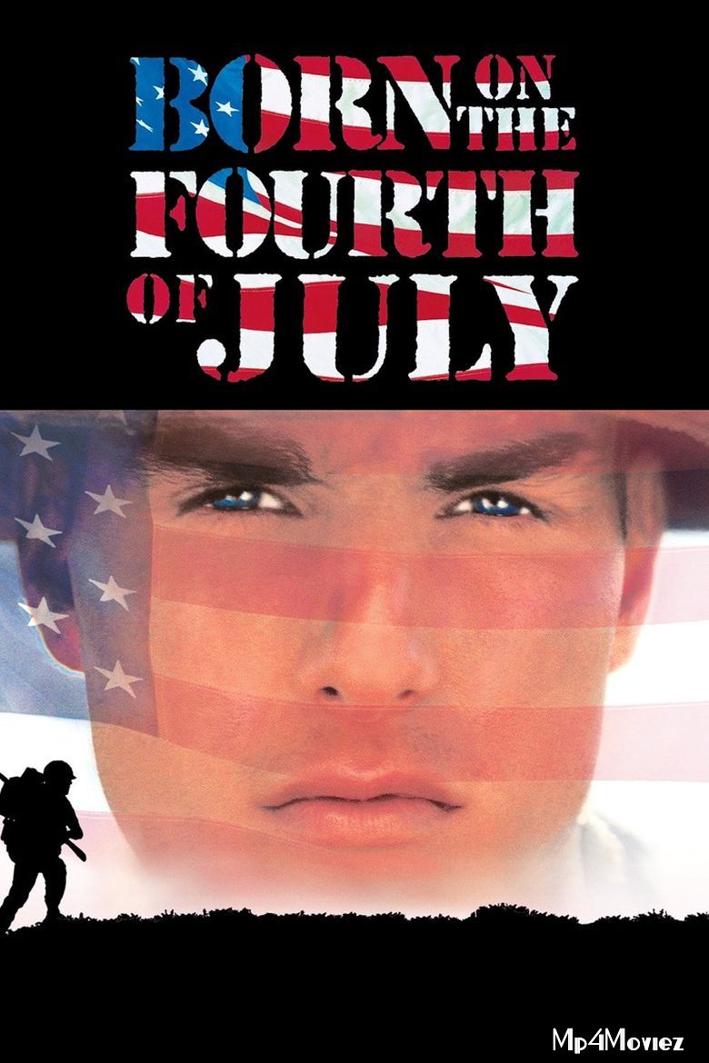 poster of Born on the Fourth of July (1989) Hindi Dubbed BRRip