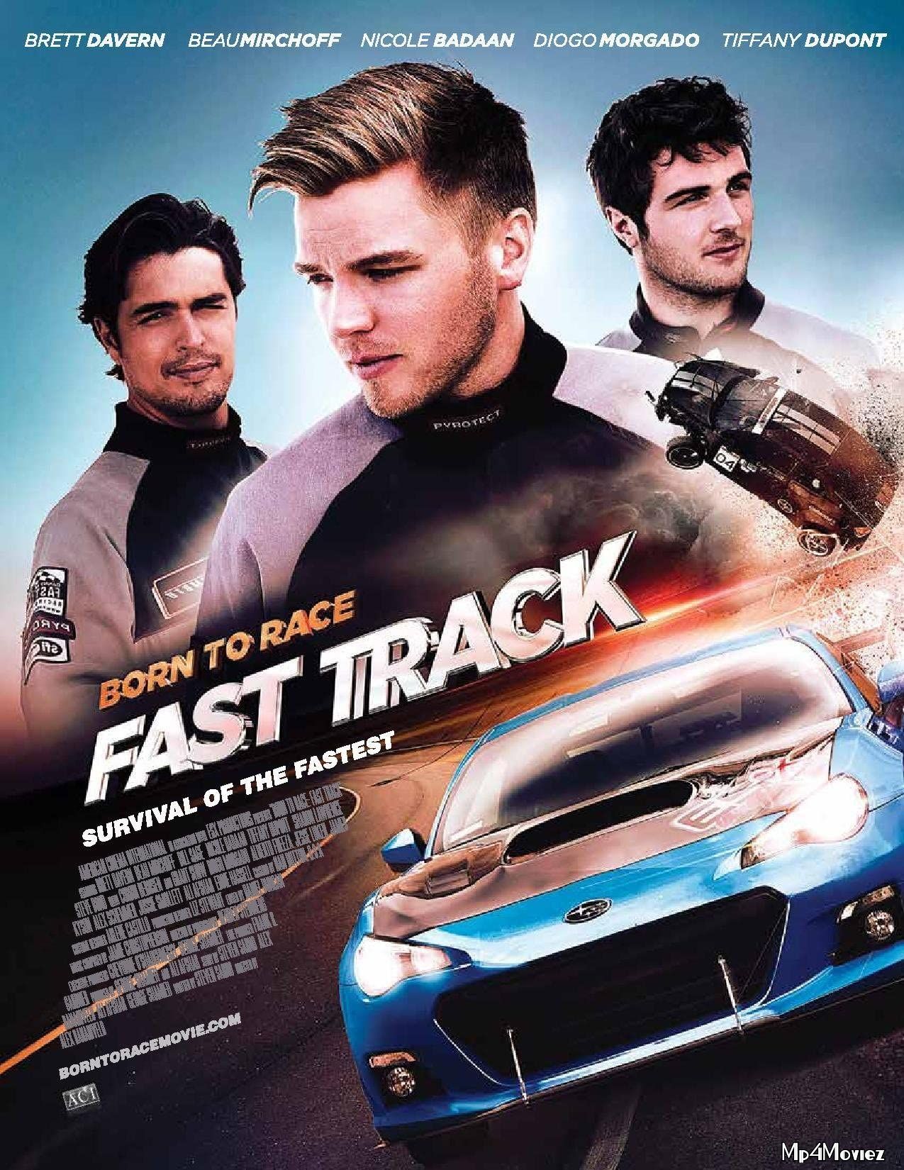 poster of Born to Race Fast Track 2014 Hindi Dubbed BluRay