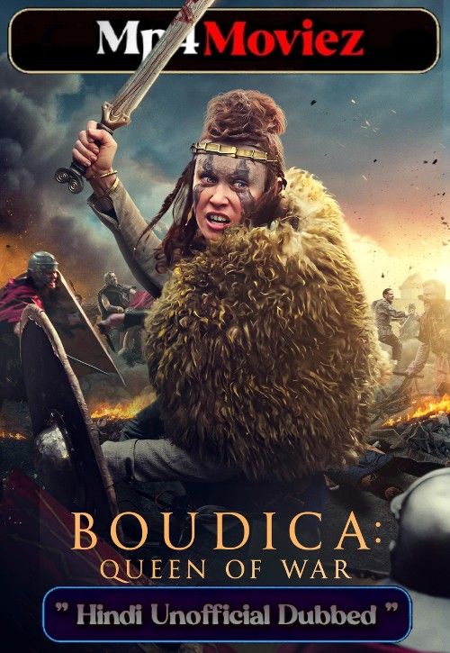 poster of Boudica: Queen of War 2023 Hindi (Unofficial) Dubbed Movie