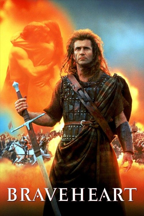 poster of Braveheart (1995) ORG Hindi Dubbed Movie