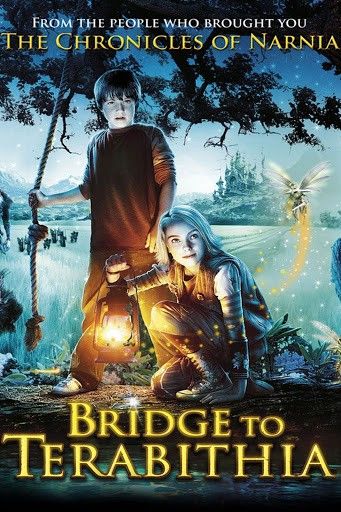 poster of Bridge to Terabithia (2007) Hindi ORG Dubbed BluRay