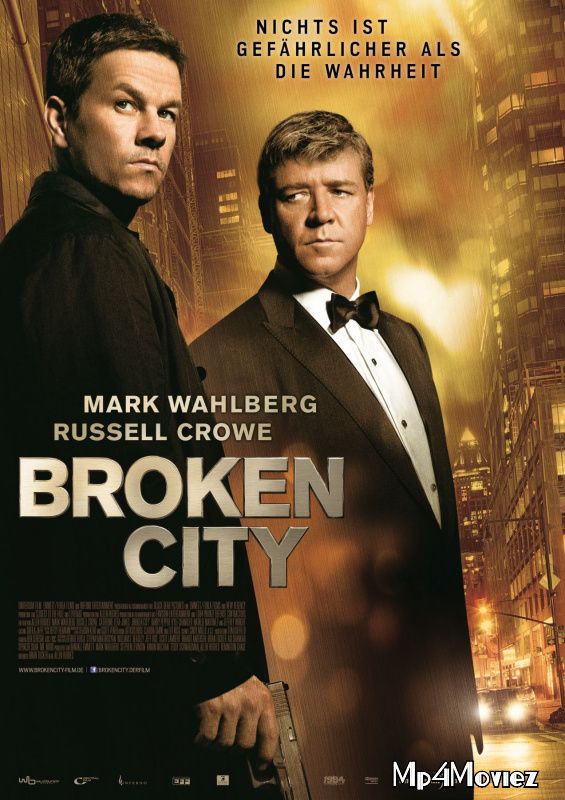 poster of Broken City 2013 Hindi Dubbed Movie